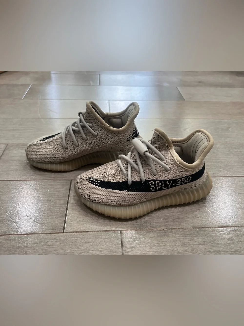 Adidas Yeezy Boost 350 V2 Infant 7K Slate HP7871 Toddler Sneakers w/Box